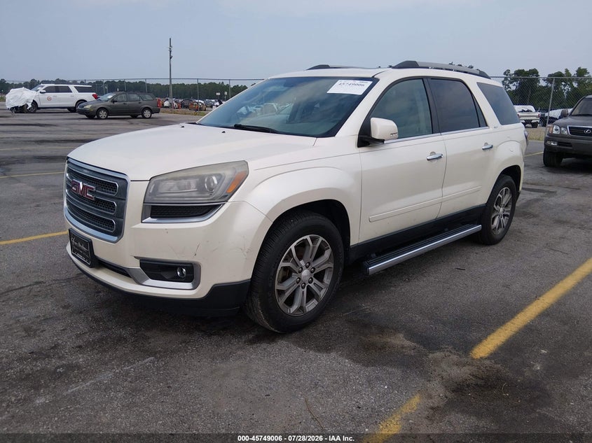Vin: 1gkkrrkd2ej135084, lot: 46247728, gmc acadia slt-1 20142