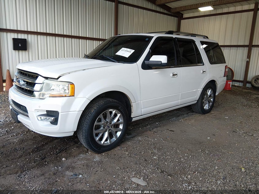 2015 FORD EXPEDITION auction photo 2