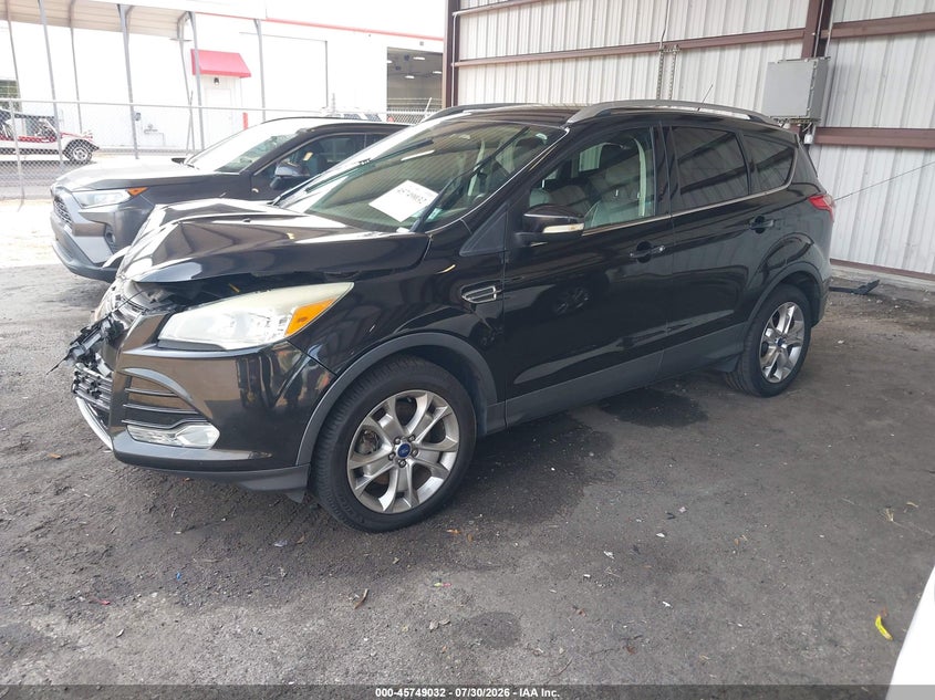 Vin: 1fmcu9j92fub58338, lot: 46247754, ford escape titanium 20152