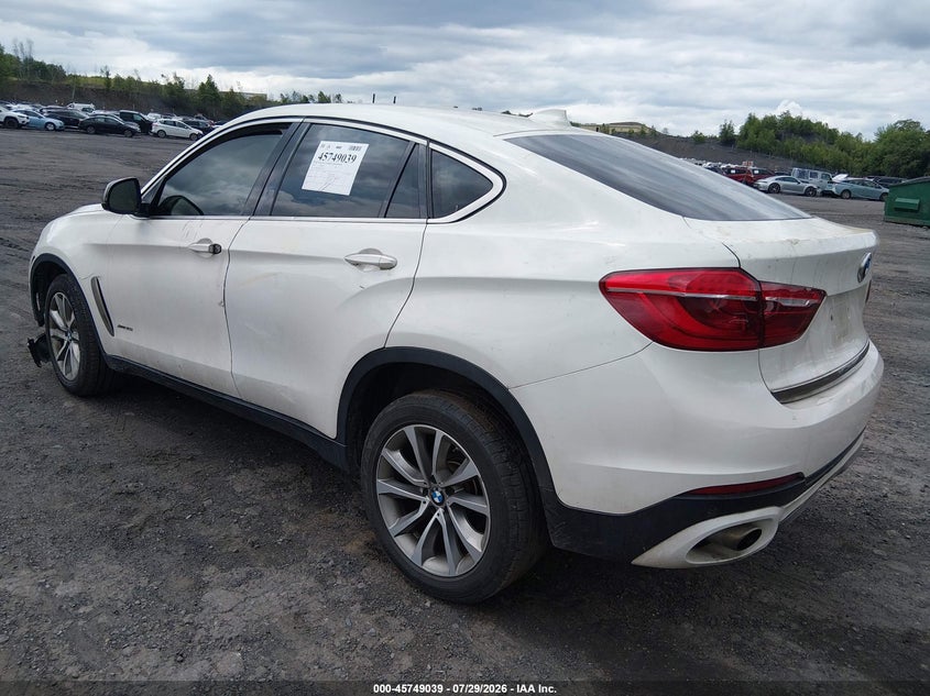 2017 BMW X6 auction photo 3