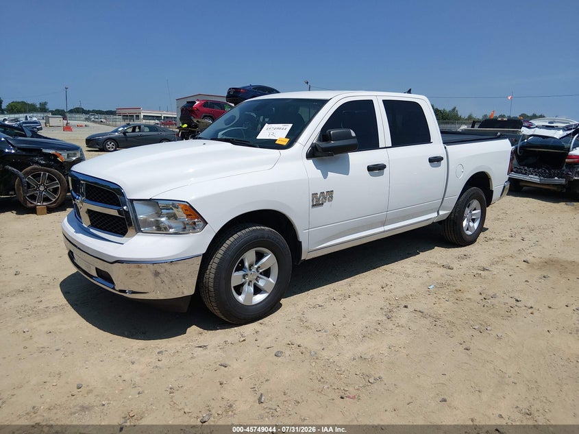 Vin: 1c6rr7lg5ps519145, lot: 46247766, ram 1500 classic slt  4x4 5'7 box 20232