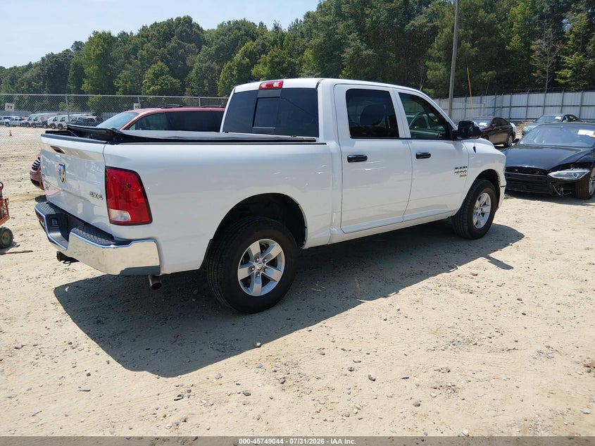 Vin: 1c6rr7lg5ps519145, lot: 46247766, ram 1500 classic slt  4x4 5'7 box 20234