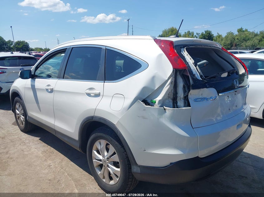 Vin: 5j6rm4h7xel066429, lot: 46247769, honda cr-v ex-l 20143