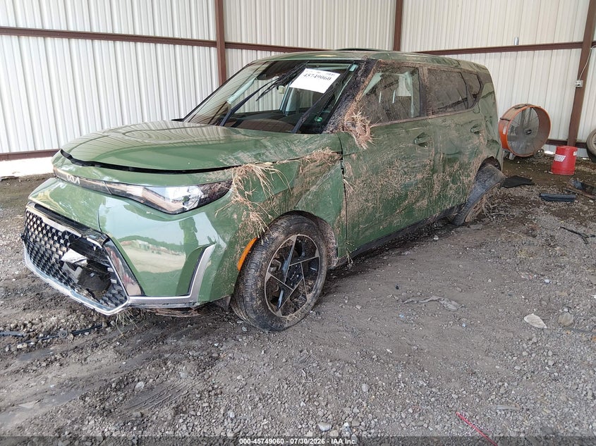 Vin: kndj33au3p7206624, lot: 46247782, kia soul ex 20232