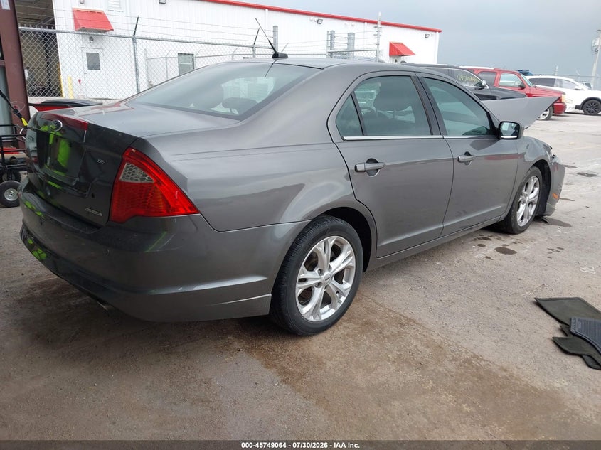 2012 FORD FUSION auction photo 4