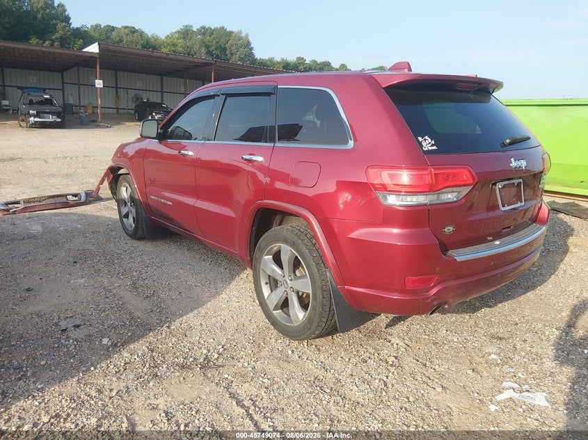 Vin: 1c4rjecg6fc856937, lot: 46247796, jeep grand cherokee overland 20153