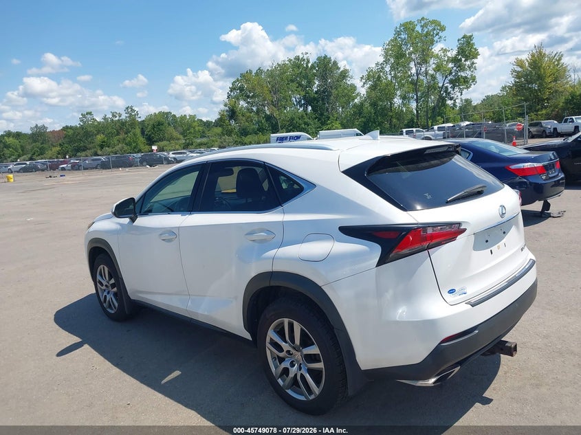 Vin: jtjbarbz8h2142860, lot: 46247800, lexus nx 200t 20173