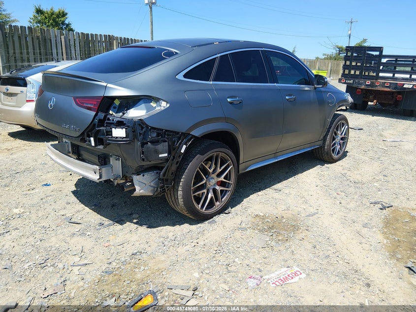 Vin: 4jgfd8kb6rb082289, lot: 46247802, mercedes-benz amg gle 63 coupe s 4matic+ 20244
