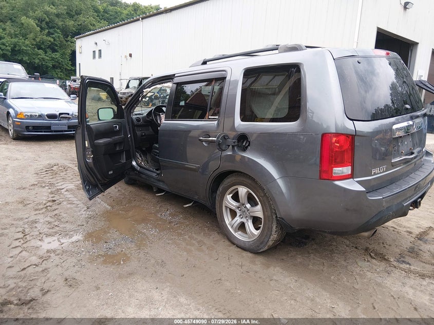 Vin: 5fnyf4h58db029634, lot: 46247812, honda pilot ex-l 20133
