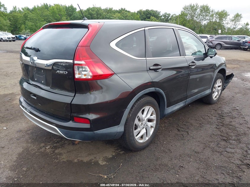 Vin: 2hkrm4h50fh600600, lot: 46247826, honda cr-v ex 20154