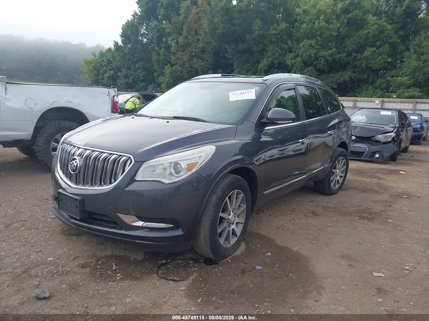 Vin: 5gakvbkd6ej304765, lot: 46247837, buick enclave leather 20142