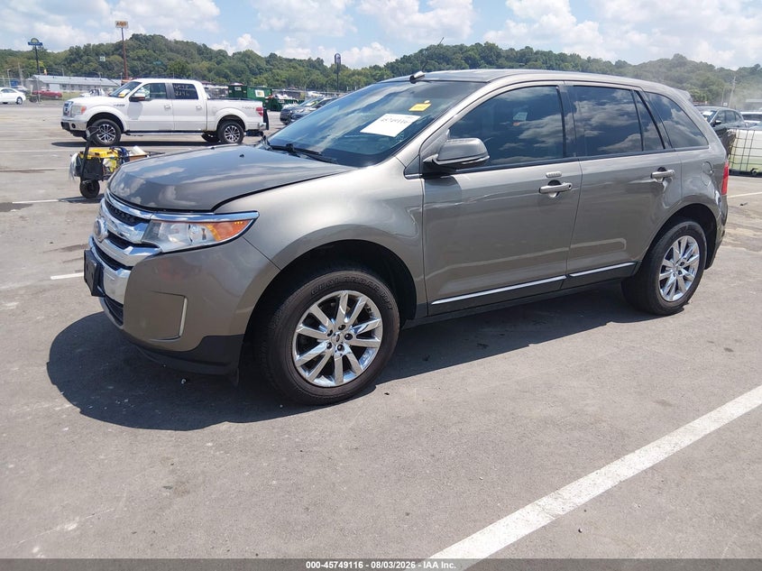 Vin: 2fmdk3jc5ebb17497, lot: 46247838, ford edge sel 20142