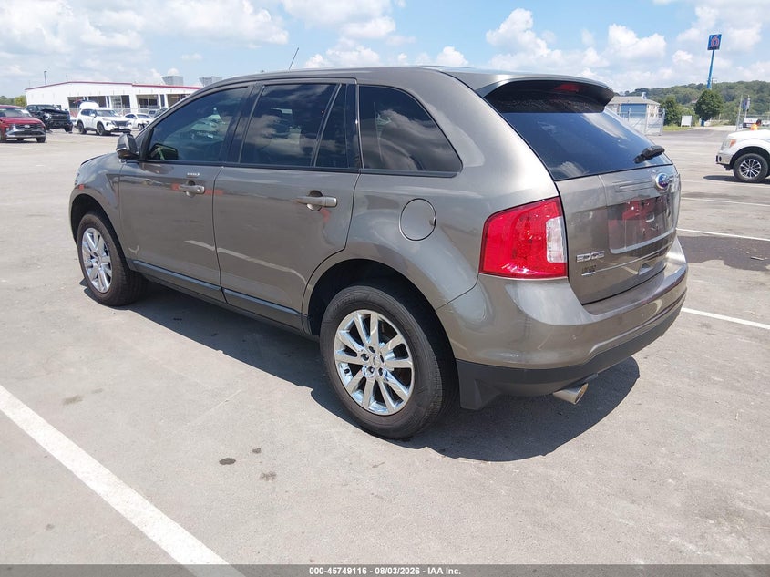 Vin: 2fmdk3jc5ebb17497, lot: 46247838, ford edge sel 20143