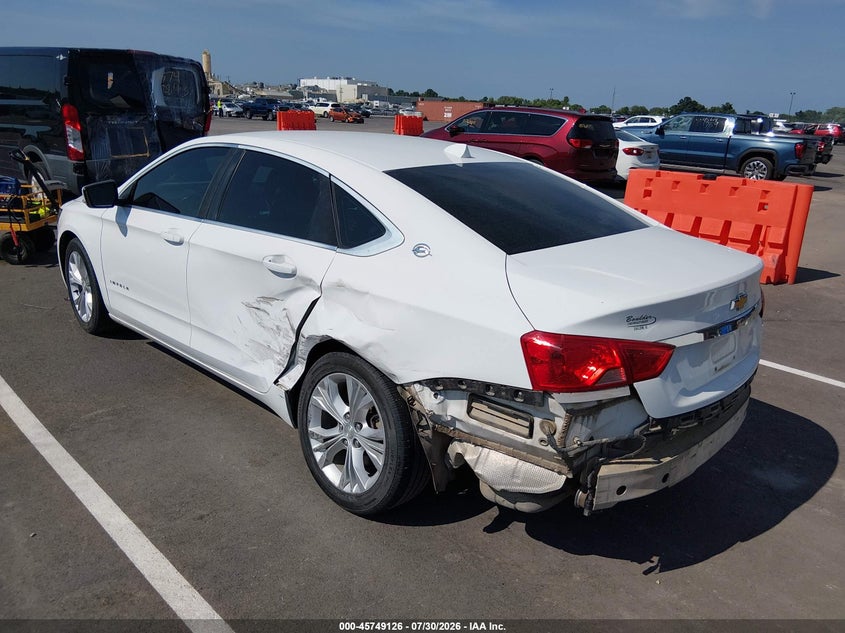Vin: 2g1115slxe9111120, lot: 46247848, chevrolet impala 1lt 20143