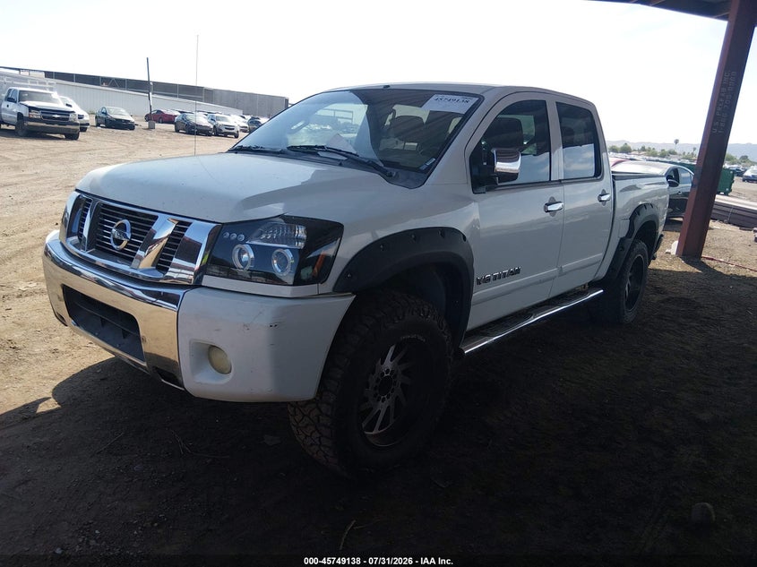 Vin: 1n6ba0edxcn308203, lot: 46247860, nissan titan sv 20122