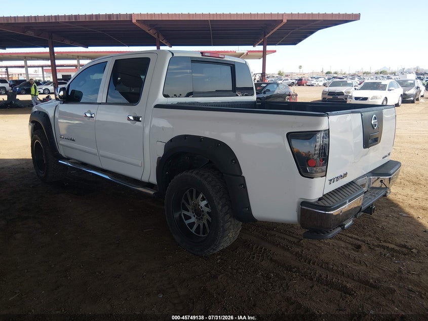 Vin: 1n6ba0edxcn308203, lot: 46247860, nissan titan sv 20123
