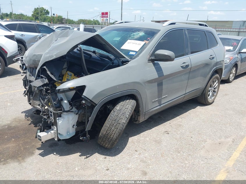 2020 Jeep Cherokee, Front End, IAAI, VIN 1C4PJLLB7LD535964 — photo 2