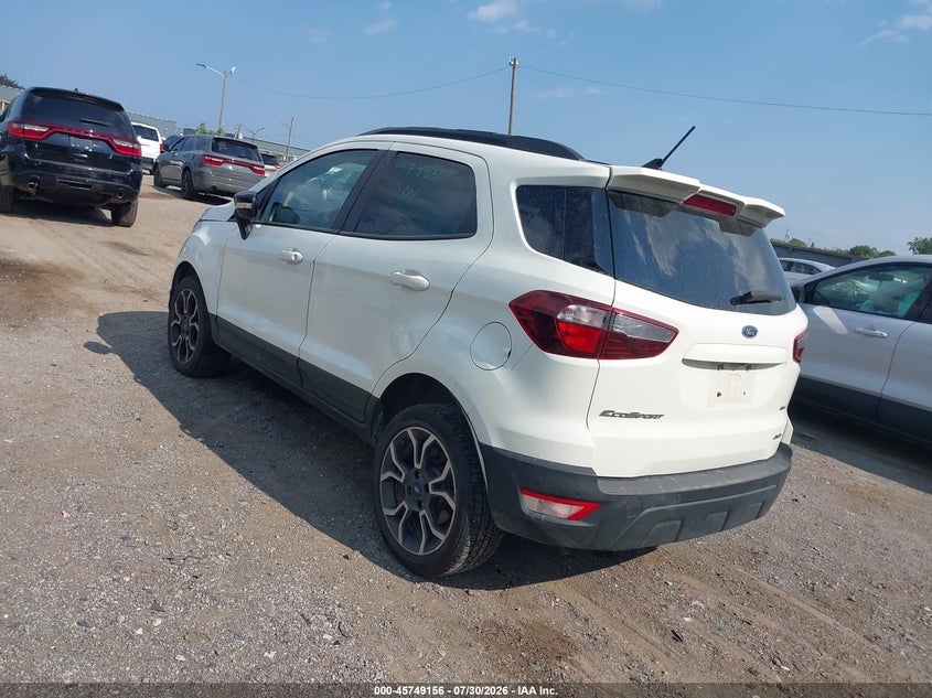 Vin: maj6s3jl9kc294083, lot: 46247878, ford ecosport ses 20193