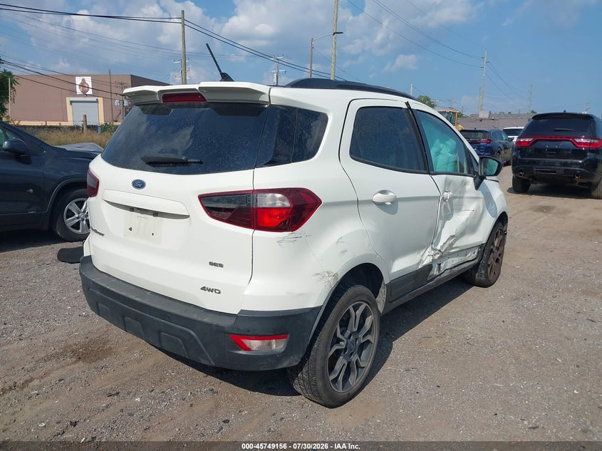 Vin: maj6s3jl9kc294083, lot: 46247878, ford ecosport ses 20194
