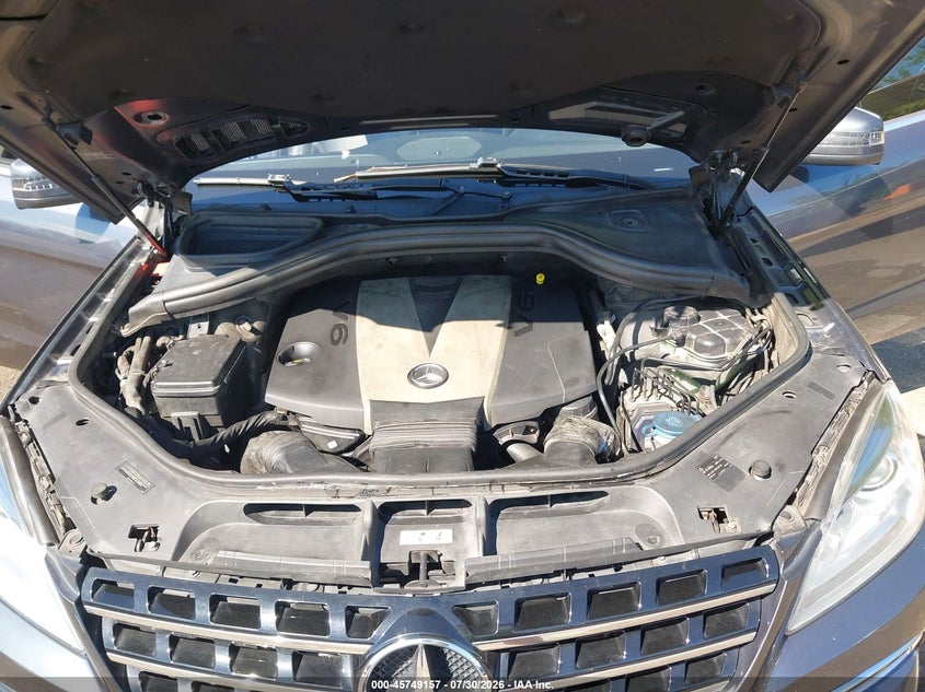 MERCEDES-BENZ ML 350 BLUETEC 2012 VIN 4JGDA2EB3CA037591