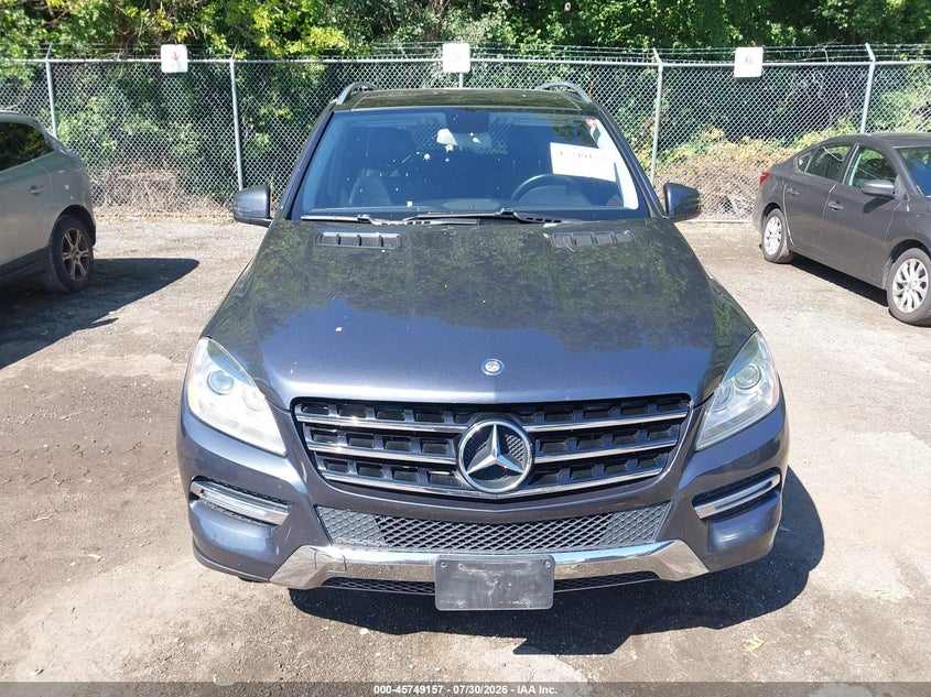 MERCEDES-BENZ ML 350 BLUETEC 2012 VIN 4JGDA2EB3CA037591
