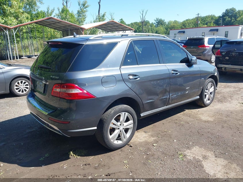 2012 MERCEDES-BENZ ML 350 BLUETEC — zdjęcie 4