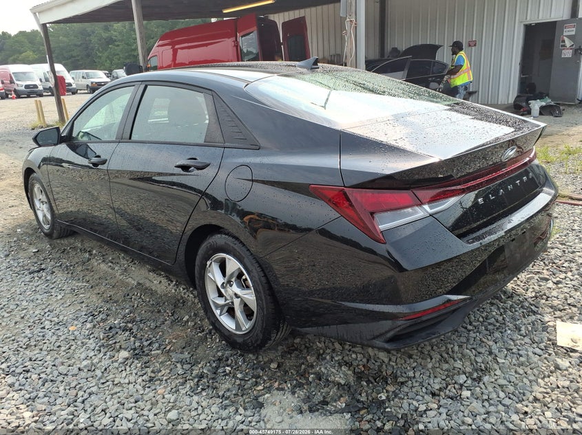 Vin: 5npll4agxmh046791, lot: 46247897, hyundai elantra se 20213