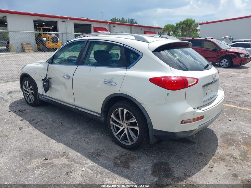 Vin: jn1bj0rp1hm386022, lot: 46247900, infiniti qx50 20173