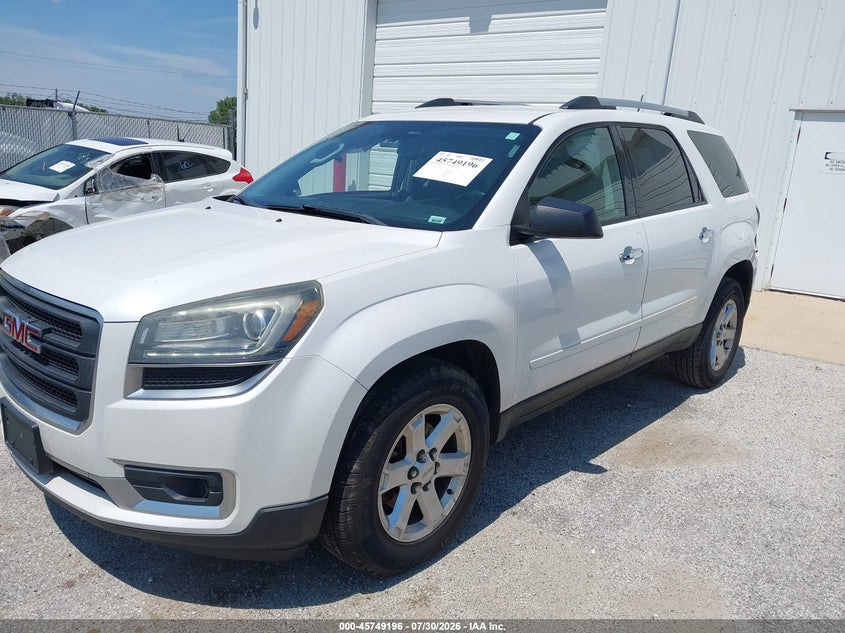 Vin: 1gkkrned4gj316095, lot: 46247918, gmc acadia sle-1 20162