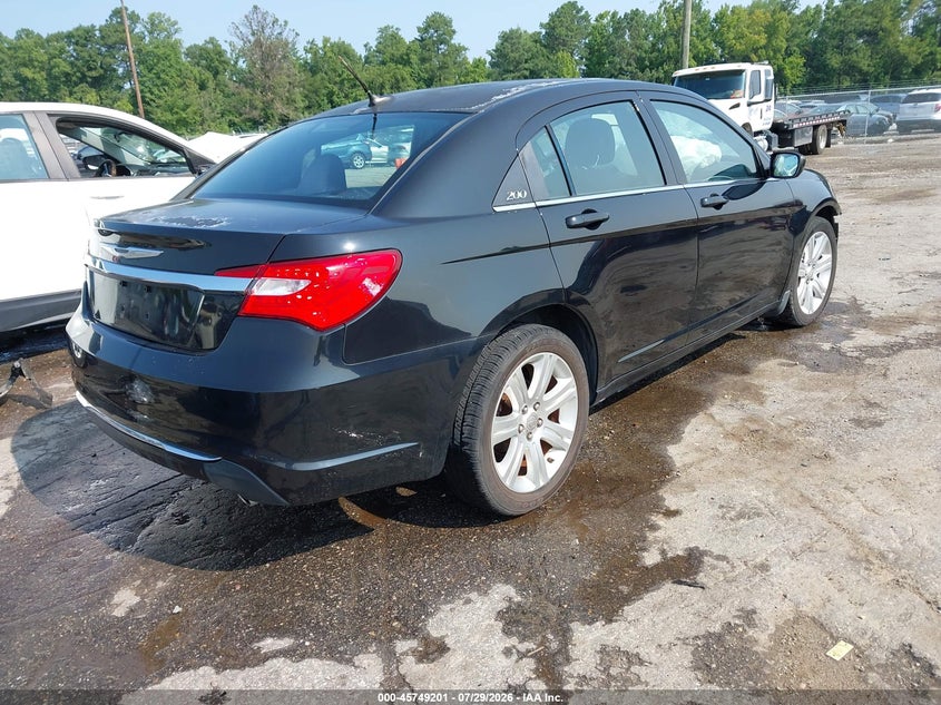 Vin: 1c3ccbbg9cn210974, lot: 46247923, chrysler 200 touring 20124