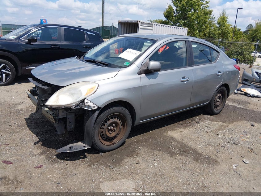 Vin: 3n1cn7ap7cl885116, lot: 46247951, nissan versa 1.6 sv 20122