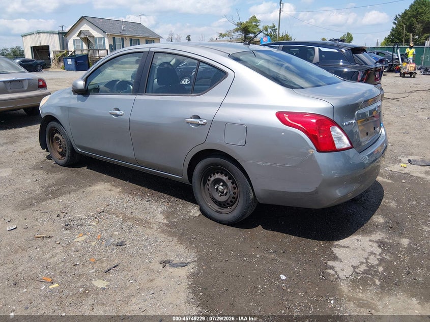 Vin: 3n1cn7ap7cl885116, lot: 46247951, nissan versa 1.6 sv 20123