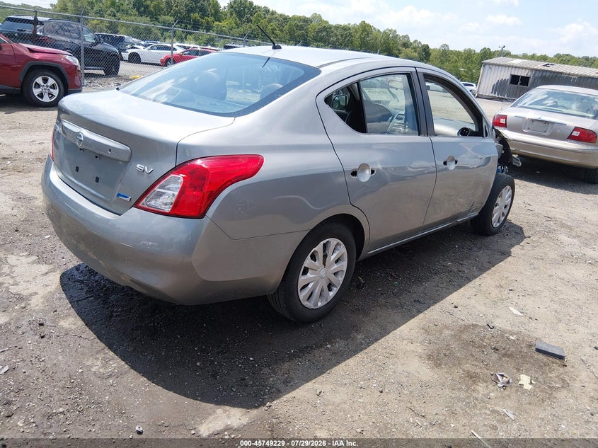 Vin: 3n1cn7ap7cl885116, lot: 46247951, nissan versa 1.6 sv 20124