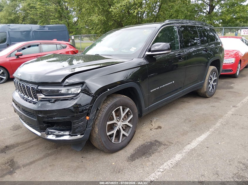 Vin: 1c4rjkbg1r8609543, lot: 46247952, jeep grand cherokee l limited 4x4 20242