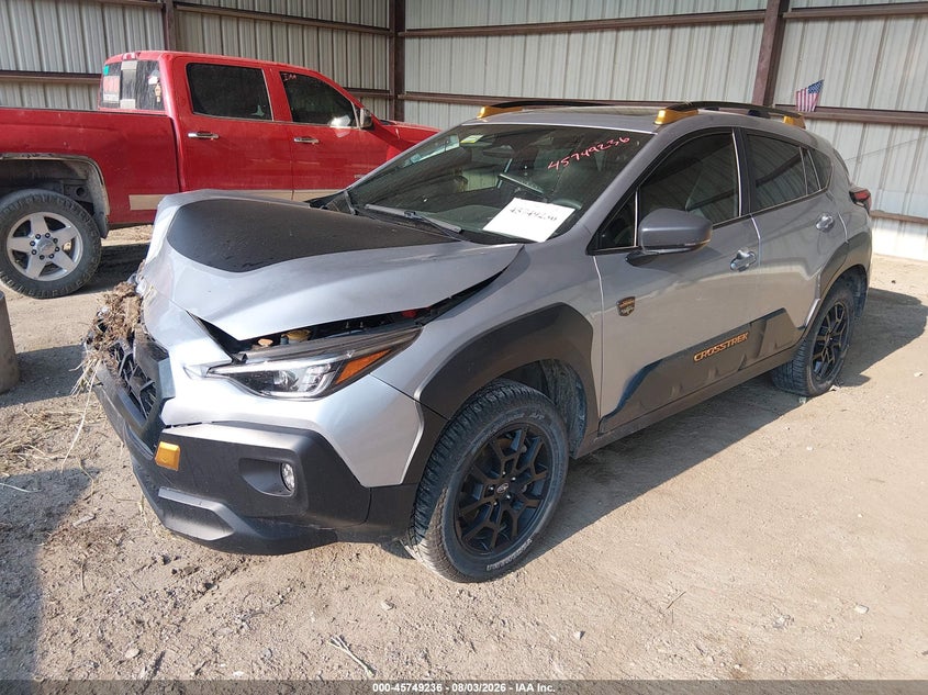 Vin: 4s4guhu64s3700519, lot: 46247958, subaru crosstrek wilderness 20252