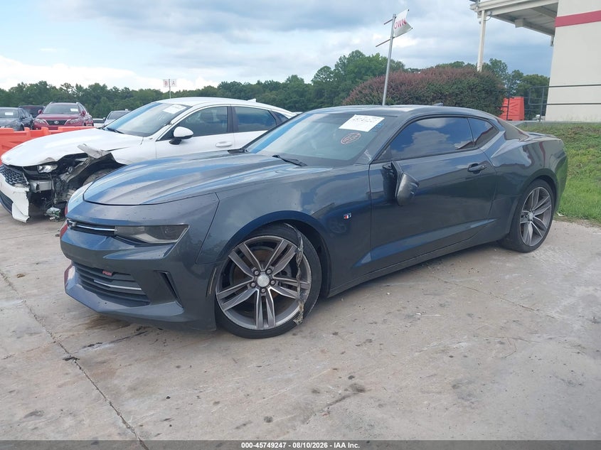 Vin: 1g1fd1rx3h0193124, lot: 46247969, chevrolet camaro 2lt 20172