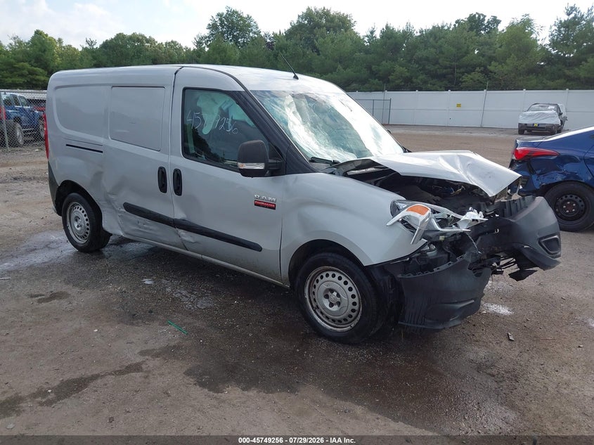 Vin: zfberfab8j6k02391, lot: 46247977, ram promaster city tradesman 2018 img_1
