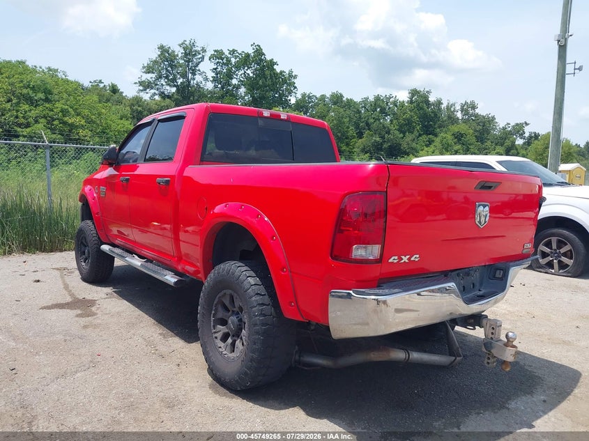 Vin: 3c6ud5dl1cg126012, lot: 46247987, ram 2500 slt 20123