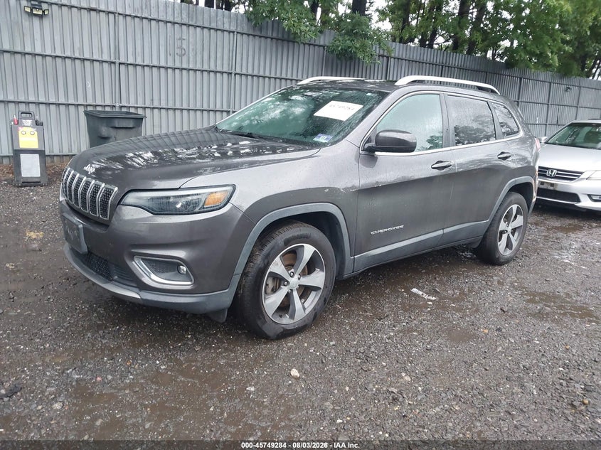 Vin: 1c4pjmdx5kd282836, lot: 46248006, jeep cherokee limited 4x4 20192