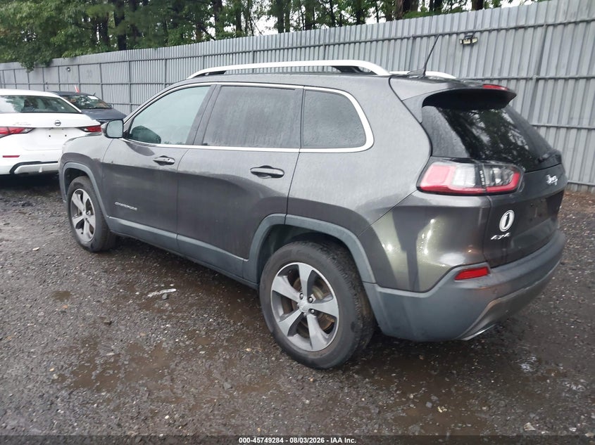 Vin: 1c4pjmdx5kd282836, lot: 46248006, jeep cherokee limited 4x4 20193