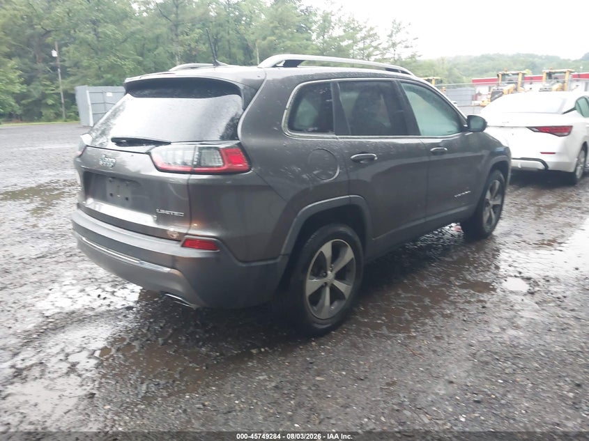 Vin: 1c4pjmdx5kd282836, lot: 46248006, jeep cherokee limited 4x4 20194