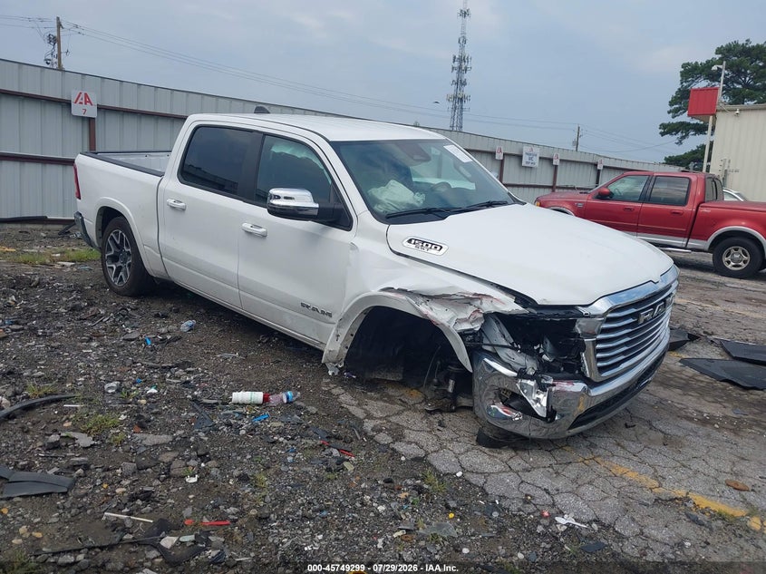 Vin: 1c6srfjp2sn641841, lot: 46248021, ram 1500 laramie  4x4 5'7 box 2025 img_1