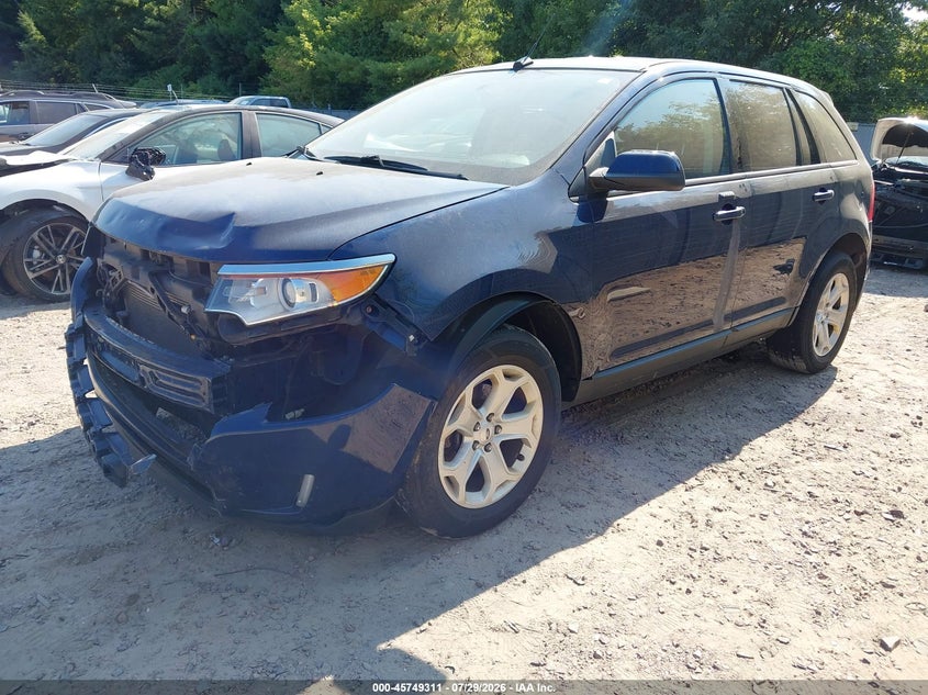 Vin: 2fmdk4jc4cba30726, lot: 46248033, ford edge sel 20122