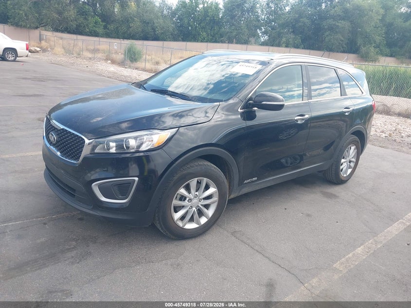 Vin: 5xypgda56gg132230, lot: 46248040, kia sorento 3.3l lx 20162