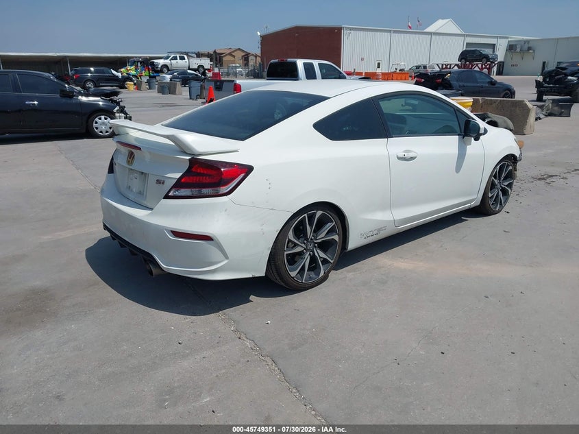 Vin: 2hgfg4a53fh705257, lot: 46248073, honda civic si 20154