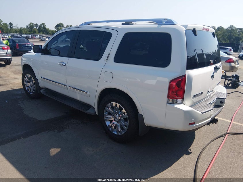 Vin: 5n1aa0nexfn614907, lot: 46248077, nissan armada platinum 20153