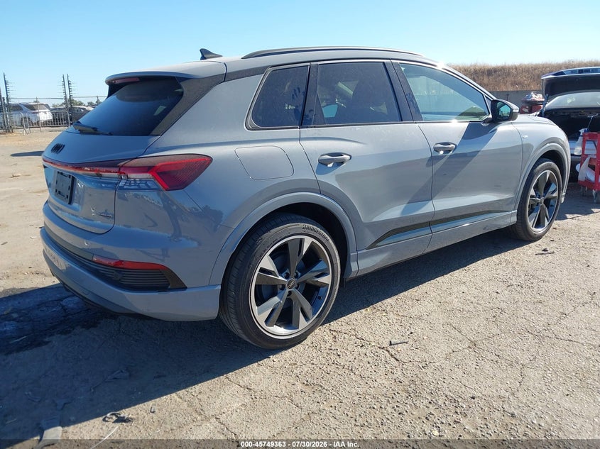 Vin: wa1lubfz1sp029367, lot: 46248085, audi q4 e-tron premium plus 55 quattro 20254