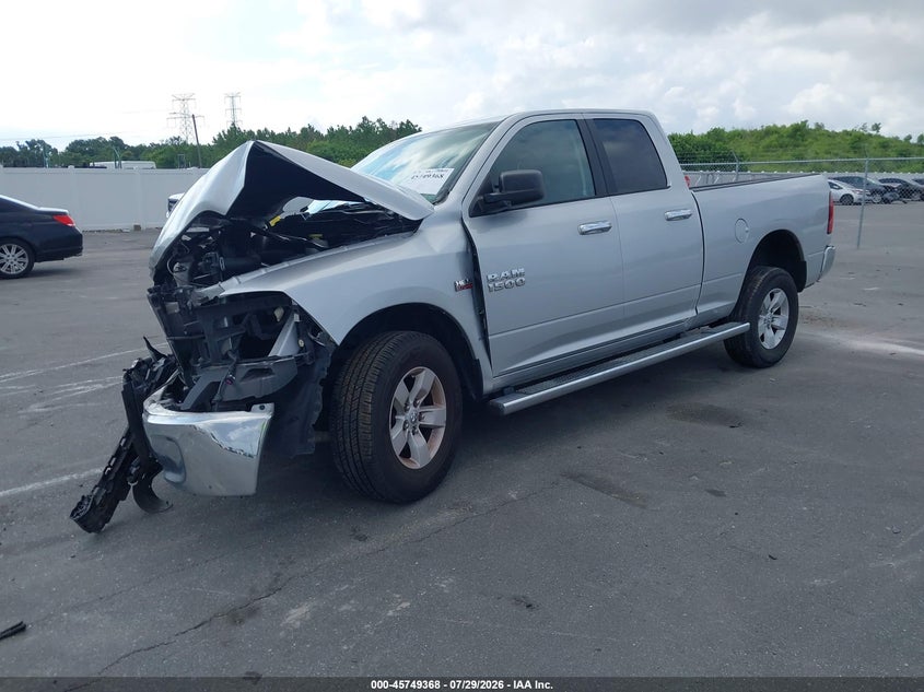 Vin: 1c6rr6gt6js169047, lot: 46248090, ram 1500 slt  4x2 6'4 box 20182