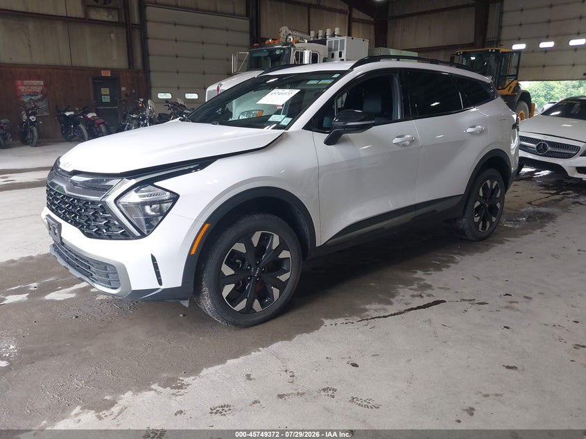 Vin: 5xyk6caf3pg012241, lot: 46248094, kia sportage x-line 20232