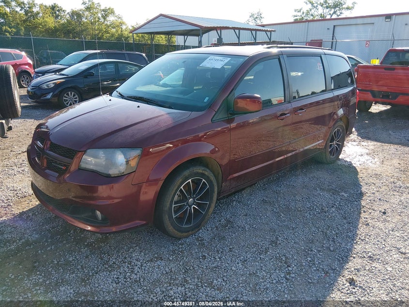 Vin: 2c4rdgeg6hr694172, lot: 46248103, dodge grand caravan gt 20172